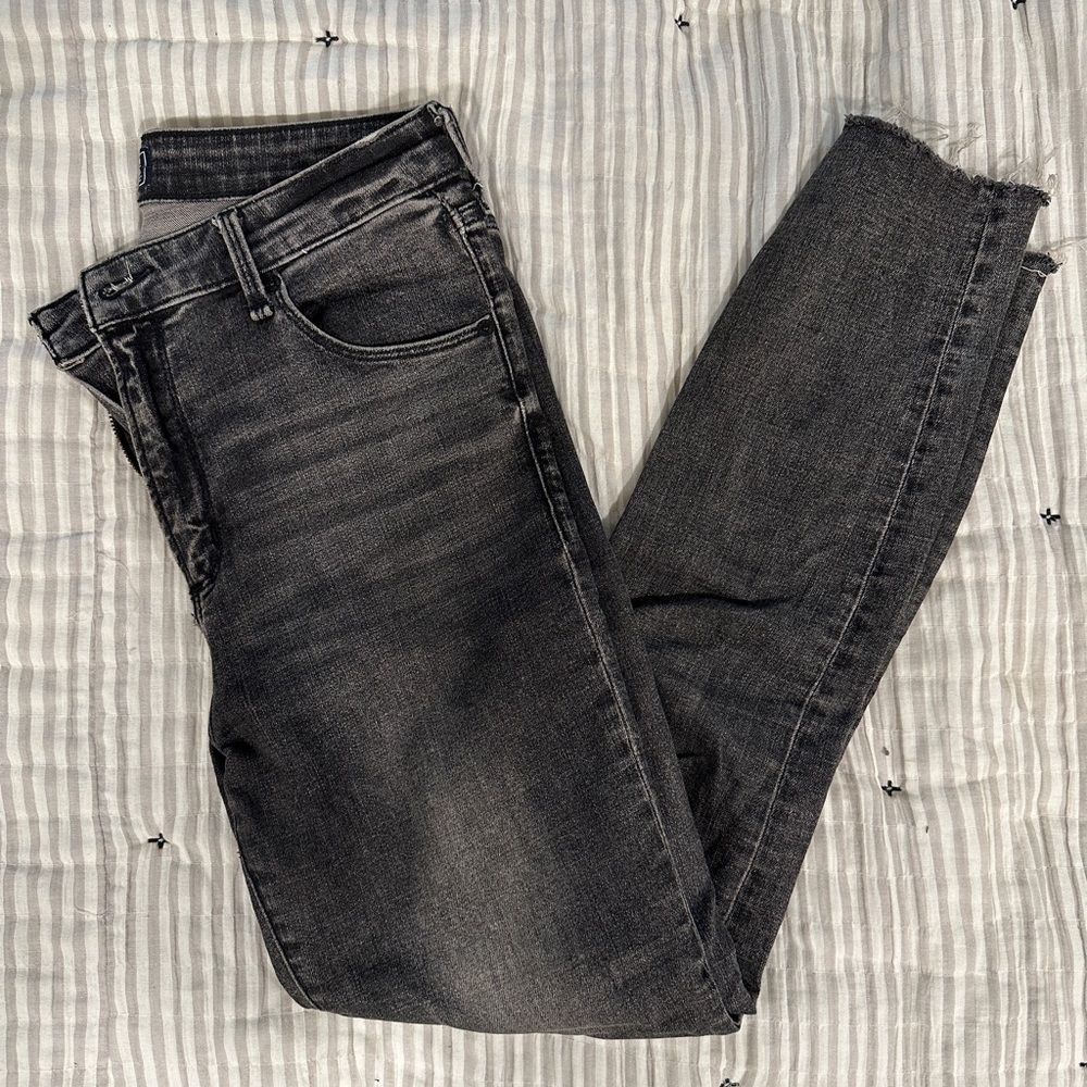 Abercrombie jeans // Size 29 (8) // black gray // high waisted, skinny